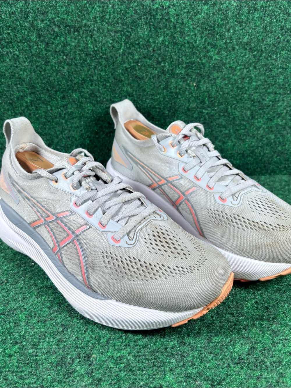 Asics Gel-Kayano 31 1012B671 Athletic Sneaker Women's 9.5 Gray Mesh Road Running - Picture 2 of 7